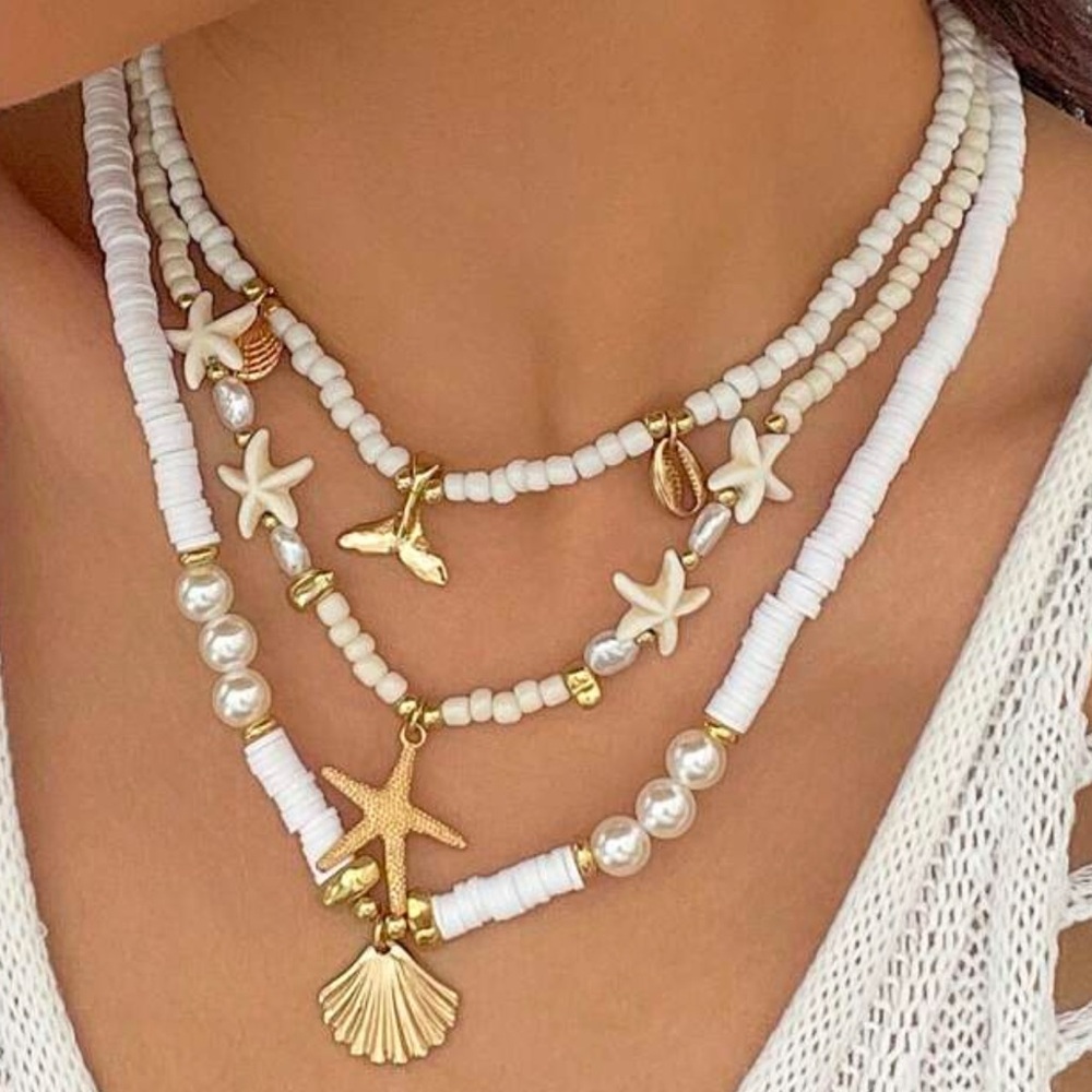New beaded necklace set